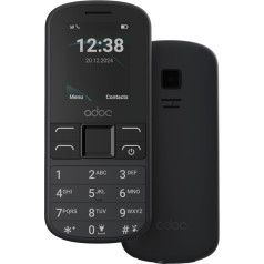ADOC S4 Handy, 4G, einfache Bedienung, einfache Funktionen, langlebiger Akku, FM-Radio, Taschenlampe und Kamera, Bluetooth, Ladestation, USB Typ C zum Laden und Daten, 3,5 mm-Klinkenstecker für