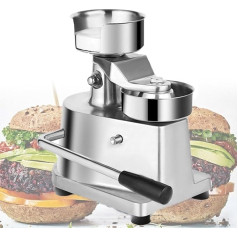 XSDAJSD Hamburgerpresse, Patty Maker, große manuelle Burgerformmaschine, Edelstahl-Grill-Burgerpresse, Werkzeug für Restaurants