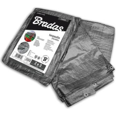 Sustiprinto audinio apsauginis brezentas 200 g/m² 12 x 18 m