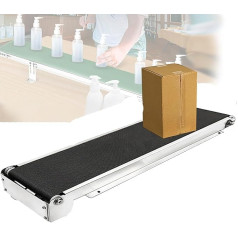 Kleines Desktop-Förderband, 460 X 118 Mm Elektrisches Handhabungsgerät, Bandgeschwindigkeit: 50 Mm/s, Last: 3,5-5 Kg, Motor 30 U/min, Für Produktionslinien