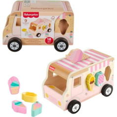 Fisher Price Medinių ledų sunkvežimių rūšiuoklės formos
