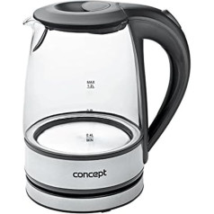 Concept RK-4900 sklo a nerez 1.2 l,Rychl.konvice