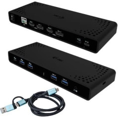 Doko stotelė universali dvigubo 4k ekrano maitinimo tiekimas 85w