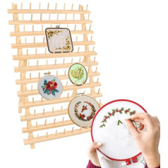 Fadenregal, Nähfadenhalter,Multi-Layer-Garn-Spulenregal mit faltbaren Beinen | Mehrzweckorganisation für Desktop -Tabellen Display Stand Regale