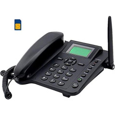 BW® 2,4'' belaidis keturjuostis GSM klasikinis stalinis telefono aparatas Verslui ar šeimai (ypač vyresnio amžiaus žmonėms)