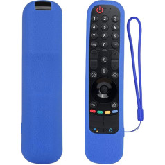 LG televizoriaus nuotolinio valdymo pulto MR24GA MR24GN MR23GA MR23GN MR22GN MR22GA MR22GA AN-MR21GA Smūgiams atsparus neslystantis silikoninis dėklas, skirtas LG nuotolinio valdymo pultui 