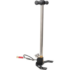 PCP rankinis siurblys, aukšto slėgio oro siurblys, 3 lygių 4500 PSI oro pistoleto siurblys, PCP rankinis oro siurblys su oro pistoleto, valčių padangų, baidarių, automobilių padangų, motociklų manometru