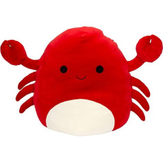Squishmallows Oficialūs Kellytoy pliušiniai 8 colių minkšti pliušiniai žaislai gyvūnai (Carlos Crab)