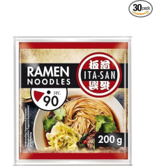 ITA-SAN Ramen makaronai Greitas ir paprastas paruošimas 30 x 200g