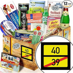 Vietos ženklas 40 ++ Dovanų rinkinys DDR ++ Dovanos gimtadieniui 40