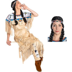 Kaukės Winnetou, Old Shatterhand, Nscho-chi Western, licencijuoti Karl-May filmų kostiumai karnavalui ir teminiam vakarėliui, s