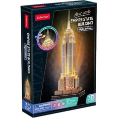 Cubic Fun Dėlionė 3d 37 dalių Empire State Building