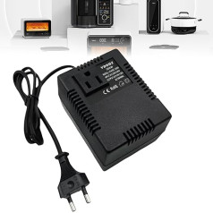 Įtampos keitiklis transformatorius 220 V į 110 V: 300 W maitinimo adapteris Sumažintas maitinimo adapteris Kelioninis maitinimo adapteris Įtampos keitiklis ES kištukas