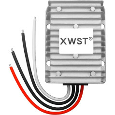 XWST DC 12 V į 24 V įtampos keitiklis 20 A 480 W automobilinis maitinimo šaltinis Transformatorius Transformatorius adapteris DC 10-23 V platus įėjimas
