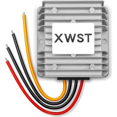 XWST DC į DC 36V 48V į DC 12 V įtampos keitiklis įtampos keitiklis 20A 240W automobilinis maitinimo šaltinis keitiklis keitiklis transformatoriaus adapteris DC 30-60V platus įėjimas, skirtas sunkvežimio varikliui