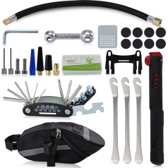 LEONTOOL dviračių alkūninio traukiklio įrankių rinkinys ir dviračių kasetės nuėmimo įrankis, skirtas MTB, kalnų dviračiams, kelių dviračiams