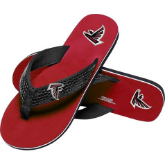 FOCO moteriškos Atlanta Falcons šlepetės su blizgučiais, L dydis