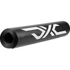 DXC® grindų apsaugos kilimėlis 190 x 75 cm x 6 mm, skirtas treniruokliui, treniruokliui, dviratukui, bėgimo takeliui, treniruokliams, fitneso įrangai, uždarų patalpų sporto įrangos kilimėliui, neslystančiam garsą sugeriančiam apsaugos kilimė