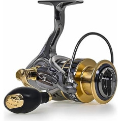 Žvejybos ritės Daiwa New All Metal Fishing Reel 15kg Maximum Pull Force Spining Wheel Fishing Spool Flat Spool Suitable For All Bodies Of Water Carp Reel (Spalva : 5000)