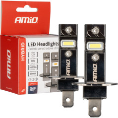 Led automobilių lemputės hibridinės serijos h3 6000k canbus 60w -04113