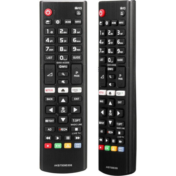 Universalus nuotolinio valdymo pultas, suderinamas su visais LG LCD LED HDTV 3D Smart TV modeliais