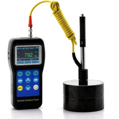 Tragbares Härteprüfset Digitaler tragbarer Härteprüfer NDT230 Test in jedem Winkel Härtemessgerät Härteskala HL, HB, HRB, HRB, HRC, HRA, HV, HS