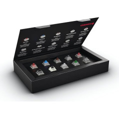 CHERRY MX EXPERIENCE BOX, 10 mechaninių klaviatūros jungiklių 
