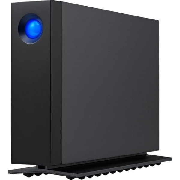 LaCie d2 Professional STHA20000800 20 TB 3,5 colių išorinis kietasis diskas PC ir Mac juodos spalvos su 5 metų gelbėjimo paslauga