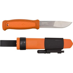 Morakniv Kansbol w/ Survival Kit (S) Fiksuotas peilis su Sandvik nerūdijančio plieno ašmenimis