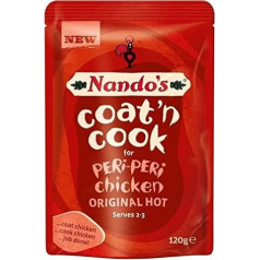 nando' S Coat 'N Cooking Hot development content development content Marinatas 120 G (6 vnt.)