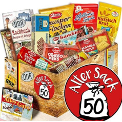 Saldūs pyragaičiai / DDR rinkinys / Amžius maišas 50 / Gimtadienio dovana žmogui