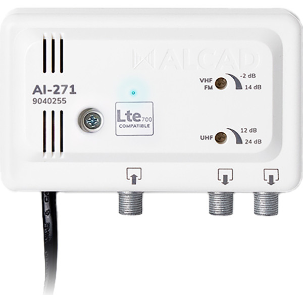 Alcad Vidinis antenos stiprintuvas 2 išėjimai LTE700 AI-271