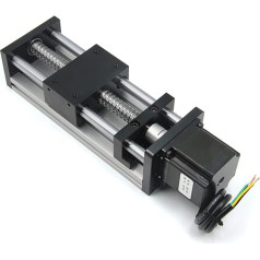 Befenybay 100 mm efektyvus skersinis ilgis Dvigubas optinis ašies vadovas rutulinis sraigtas SFU1605 su NEMA23 žingsniniu varikliu DIY CNC maršrutizatoriaus dalims X Y Z linijinio stalo valdiklis ir 3D spausdintuvas
