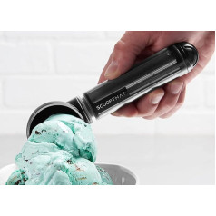 Tai! Inventions ScoopTHAT Radii Warming Ice Cream Scoop, juoda/pilka, didelis