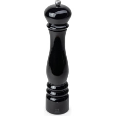 PEUGEOT - Salzmühle Paris u'Select 34 cm - 6 voreingestellte Mahlgrade - Aus PEFC-zertifiziertem Holz - französisches Know-how - Schwarz lackiert