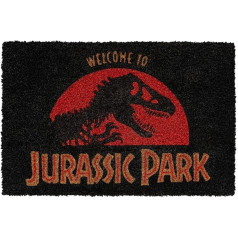 Grupo Erik Jurassic Park Coconut Mat Doormat 40 x 60 cm Durų kilimėlis Funny Door Mat Indoor Jurassic Park Merchandise