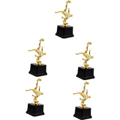 HANABASS 5 futbolo trofėjų pakuotė Išskirtinis apdovanojimo trofėjus Rungtynių apdovanojimo trofėjus Futbolo trofėjus Futbolo trofėjus Sportininko trofėjus Išskirtinis futbolo trofėjus Apdaila Plastikinis