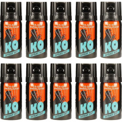 KO-Spray-007 CS dujų paraližantas savigynai 40 ml 10 vnt. pakuotė