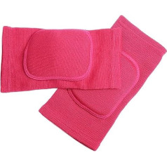 LHAODDUO Sportiniai kelio įtvarai Šokio kelio įtvarai Tinklinio teniso kelio atrama Šliaužimo treniruotės Raudona maža (25-45 kg)