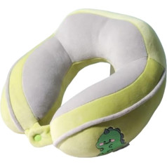 DKAIW kaklo pagalvė lėktuvui, kelioninė pagalvė iš atminties putų, ergonomiškai suprojektuota kaklo pagalvėlė, idealiai tinka kelionėms, lėktuvui, automobiliui, biurui, 28 * 28 * 10 cm
