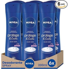 NIVEA NIVEA purškiklis apsaugo ir maitina - 200 ml - 6 vnt. pakuotė