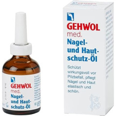 GEHWOL vaistinis nagų aliejus ir odos apsaugos aliejus trapiems, lūžinėjantiems nagams