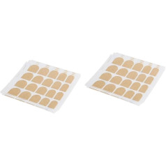 FOMIYES 100 lapų nagų lipdukų False Nail Glue Stickers Dvipusiai lipnūs nagų lipdukai Nail Plaster Manikiūro lipdukai Nagų folijos lipdukai Nail Tabs Patch Jelly Glue