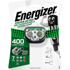ENERGIZER VISION ULTRA HD priekinis žibintas, 400 lm, 1200mAH ličio jonų