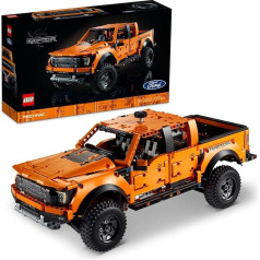 LEGO Technic Ford F-150 Raptor 42126 konstravimo rinkinys; Mėgaukitės naudingu projektu; Naujas 2021 (1379 dalys)