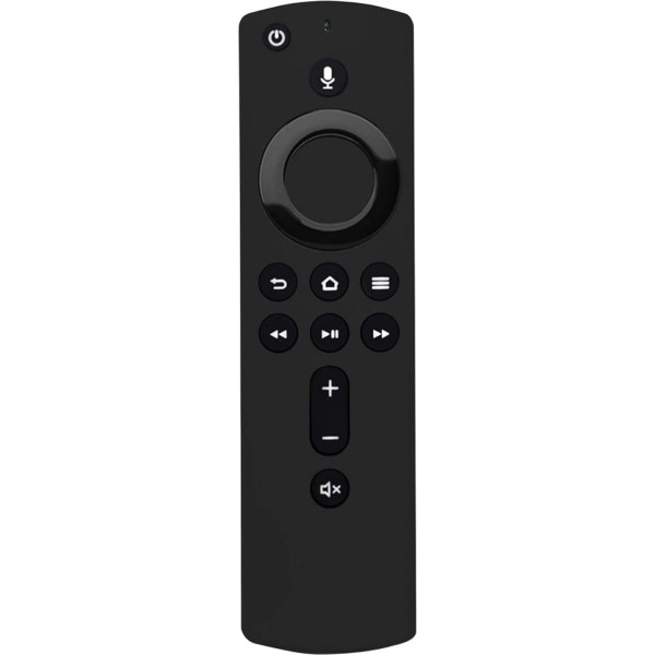 Pakaitinis nuotolinio valdymo pultas, CEIEVER Alexa balso nuotolinio valdymo pultas, suderinamas su Fire TV Stick 4K/Fire TV Stick Lite/Fire TV Cube/Fire TV Stick (2 ir 3 kartos)/Fire TV (1 pakuotė)