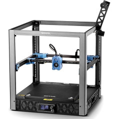 Sovol SV08 Core-XY 3D spausdintuvas su kamera Voron 2.4, 700 mm/s greitaveika, atviras šaltinis, 4 nepriklausomi Z varikliai, nuotolinis valdymas, spausdinimo dydis 350 x 350 x 345 mm