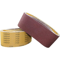Schleifband, 100 x 610 mm Schleifbänder, Körnung 40-800, Schleifpapier, Schleifbänder for Schleifmaschinen, Zubehör for Rotationwerkzeuge, 10 Stück(10Pcs 180 Grit)