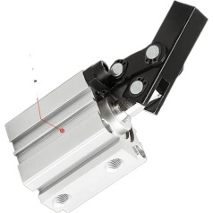Pneumatinis oro cilindras, JGL-25 svirties cilindras ALC25 ALC32 ALC40 ALC50 ALC63 spaustuvo spaustuvų cilindrų spaustuvai JGL32 JGL40 JGL50 JGL63 automatinei įrangai (spalva: ALC80, dydis: 0)