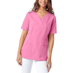 CLINIC DRESS Moteriška tunika 1/2 rankovės, reguliaraus kirpimo, 50 % medvilnė Skalbti 95 laipsnių temperatūroje